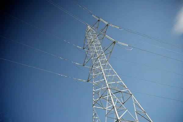 Vista de línea eléctrica —  Fotos de Stock