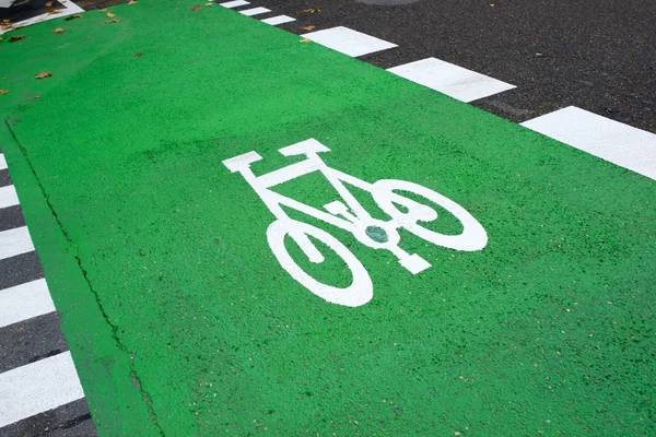 Cycleway close-up — Stockfoto