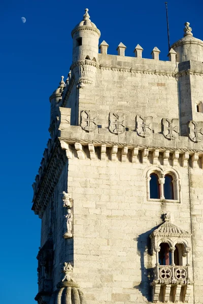 Widok wieża Belem — Zdjęcie stockowe