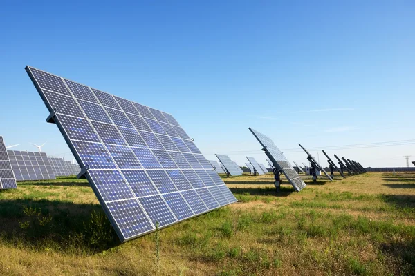 Conceito de energia solar — Fotografia de Stock