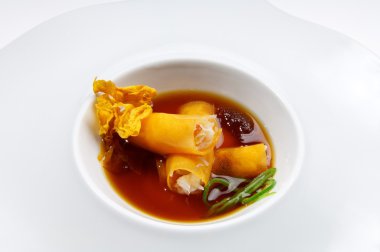 Kabak cannelloni görünümü