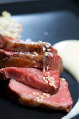 biftek yakın çekim