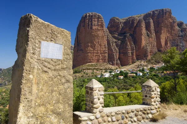 Riglos in Spagna — Foto Stock