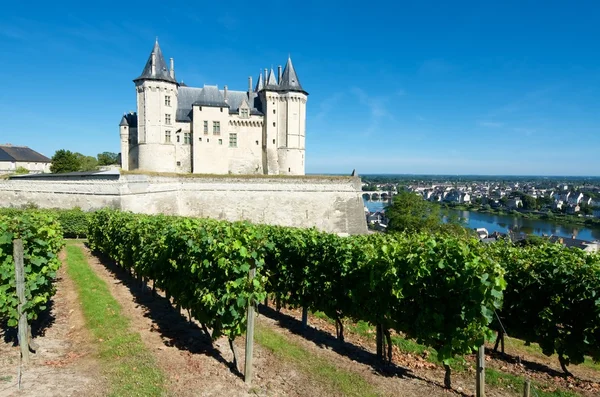 Saumur Castle in Loire — Stock Photo, Image