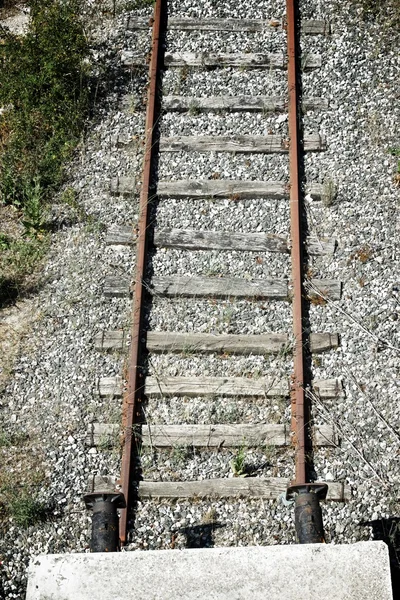 Bahn hautnah — Stockfoto