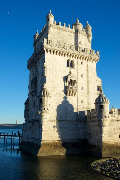 Belem Tower visning - Stock-foto