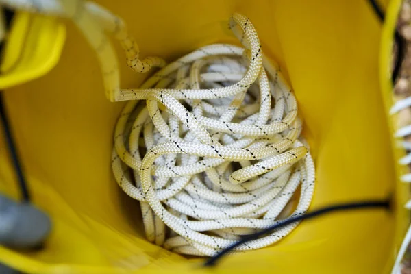 Climbing rope view — Stock Photo, Image