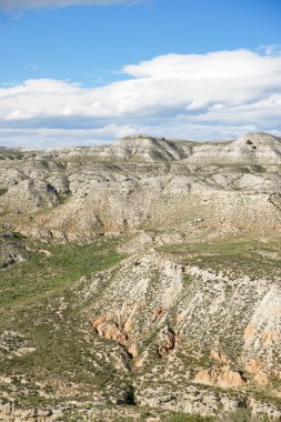 Kurak manzara görünümü