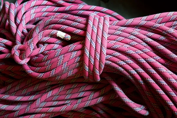 Climbing rope view — Stock Photo, Image