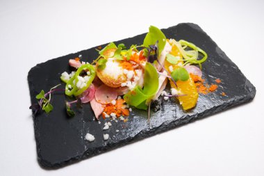 Tavuk salata görünümü