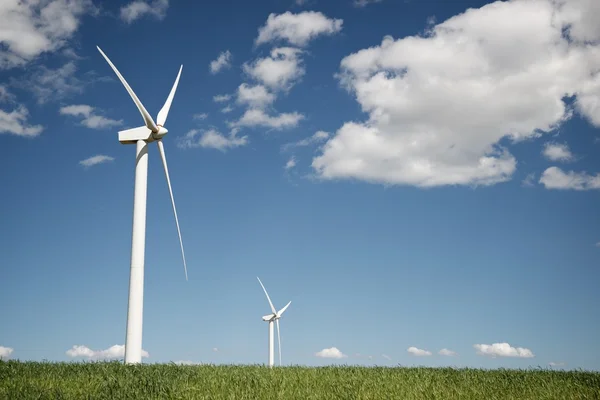 Conceito de energia eólica — Fotografia de Stock