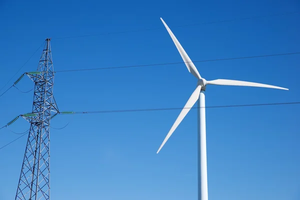 Conceito de energia eólica — Fotografia de Stock