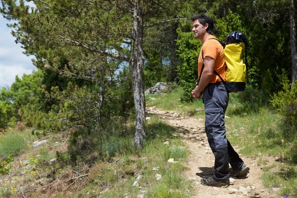 Mendaki di Spanyol — Stok Foto