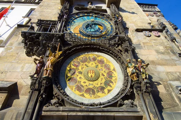 Relógio Astronômico em Praga — Fotografia de Stock