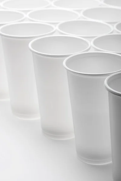 Disposable cups view — Stock Photo, Image