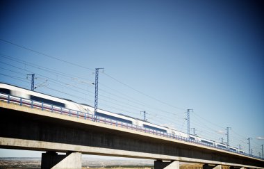 Hız treni görünümü