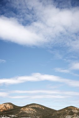 İspanya kurak manzara