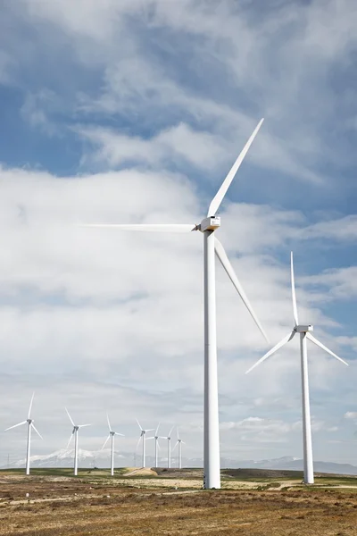 Conceito de energia eólica — Fotografia de Stock