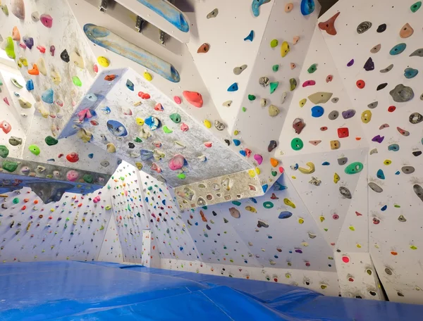 Climbing wall indoor — Stock Photo, Image