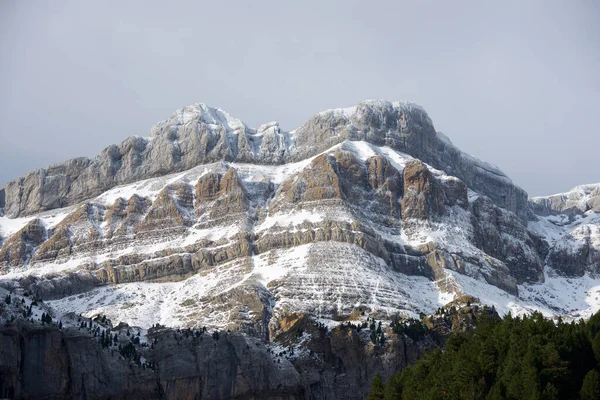 Lecherines Peaks Canfranc Valley Pirinéus Província Huesca Aragão Espanha — Fotografia de Stock