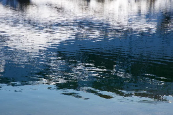 Refleksje Nad Jeziorem Gentau Jeziora Ayous Dolinie Ossau Pireneje Park — Zdjęcie stockowe