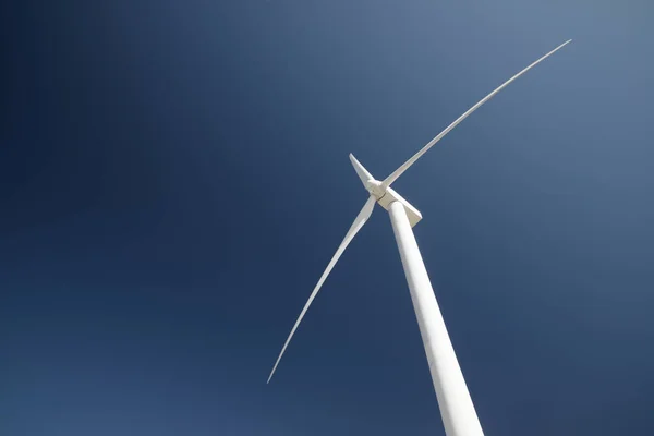 Вітротурбіна Виробництва Електроенергії Провінція Теруель Арагон Іспанія — стокове фото