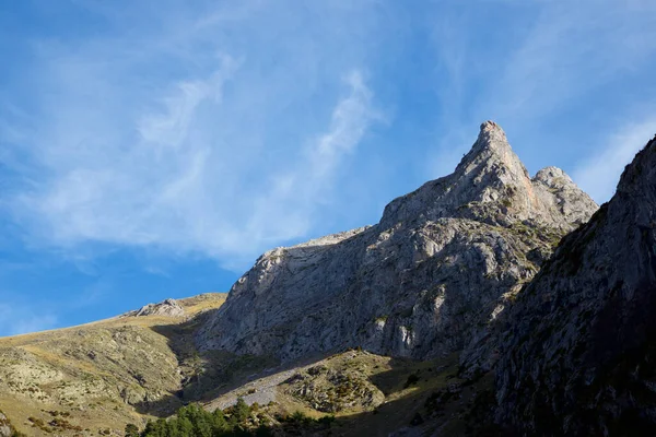 Montagne Nei Pirenei Valle Del Canfranc Aragona Provincia Huesca Spagna — Foto Stock