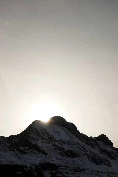 Gipfel Canfranc Tal Pyrenäen Der Provinz Huesca Aragon Spanien — Stockfoto