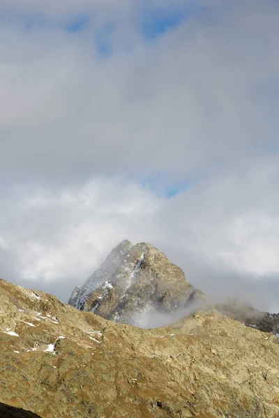 Peaks Pyrenees Tena Valley Huesca Province Aragon Spain — Stock Photo, Image