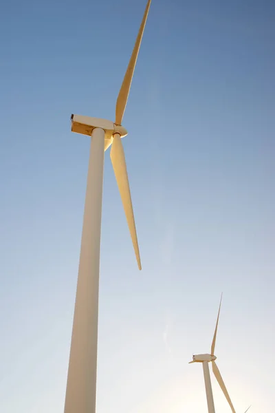 Windmills Electric Power Production Zaragoza Province Aragon Spain — Stock Photo, Image