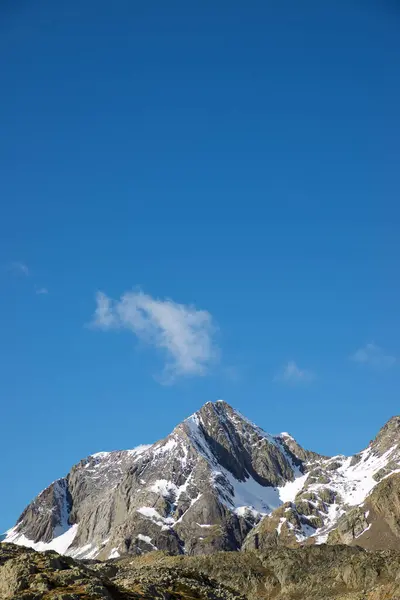Szczyty Pirenejach Dolina Tena Prowincja Huesca Aragon Hiszpanii — Zdjęcie stockowe