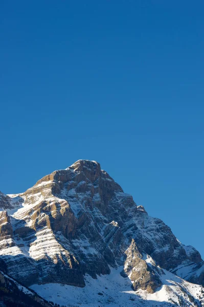 Pireneler tepeleri, Tena Vadisi, Huesca Eyaleti, İspanya Aragon.