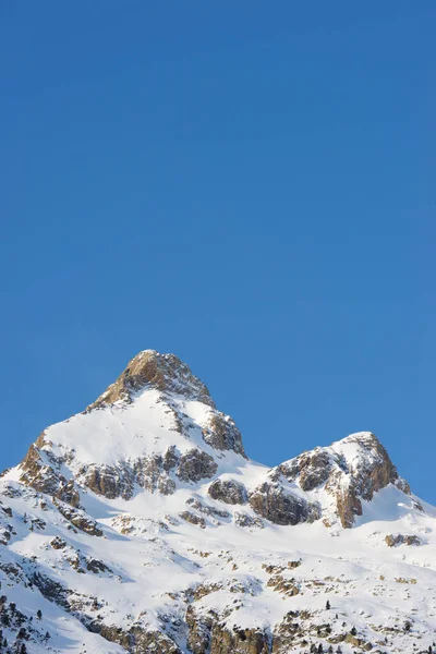 Peaks Pyrenees Tena Valley Huesca Province Aragon Spain — Stock Photo, Image