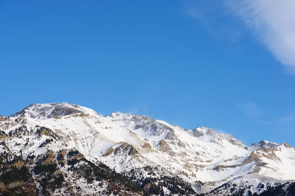 Csúcsok Pireneusokban Tena Valley Huesca Tartomány Aragon Spanyolországban — Stock Fotó