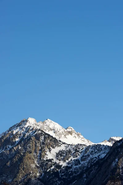 Toppar Pyrenéerna Tena Valley Provinsen Huesca Aragonien Spanien — Stockfoto