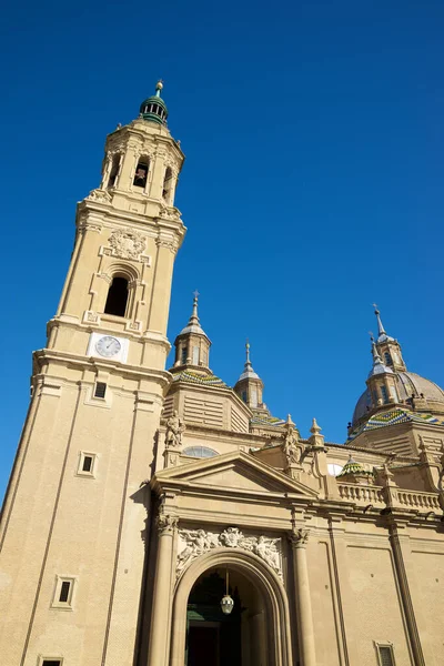 Pilar Cathedral View Zaragoza City Aragon Spain — Stock Photo, Image