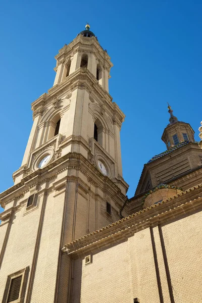 Pilar Cathedral View Zaragoza City Aragon Spain — Stock Photo, Image