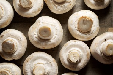 Tahta masadaki mantarlar..