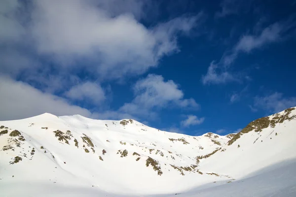 Szczyty Pirenejach Dolina Canfranc Prowincja Huesca Aragon Hiszpanii — Zdjęcie stockowe