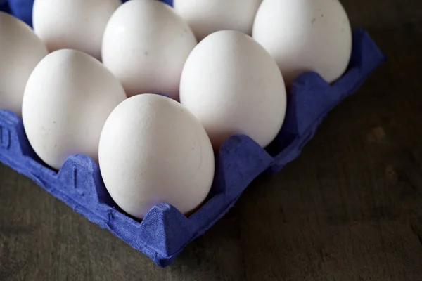 달걀을 클로즈업하는 — 스톡 사진