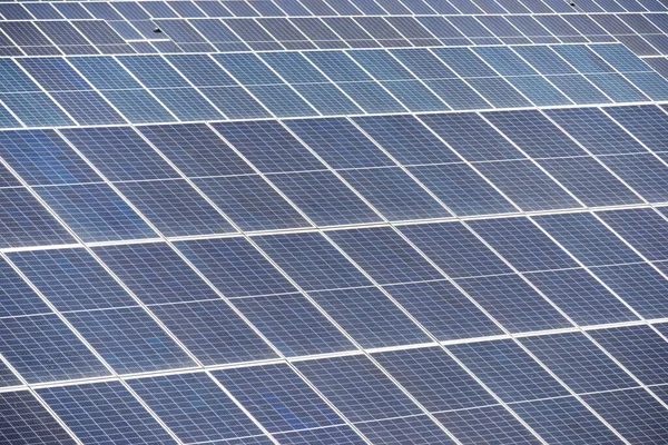 Pannelli Fotovoltaici Produzione Energia Elettrica Rinnovabile Provincia Saragozza Aragona Spagna — Foto Stock