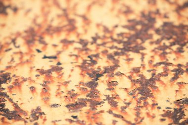 Paslı metal yüzey yakın çekim yüksek çözünürlükte