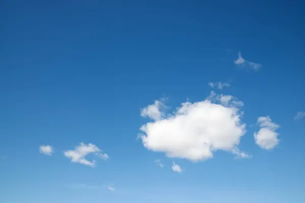 Weiße Wolken Und Blauer Himmel Spanien — Stockfoto