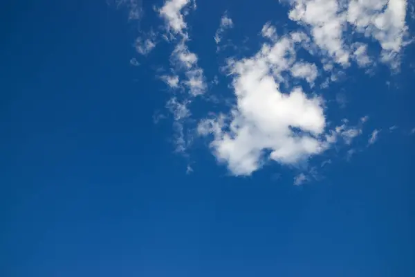 White Clouds Blue Sky Spain — Stock Photo, Image