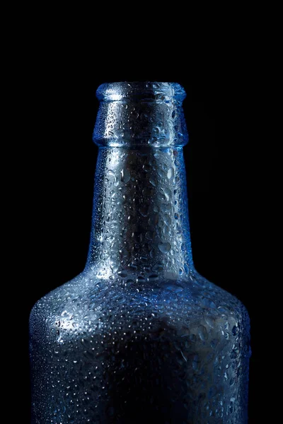 Nahaufnahme Einer Glasflasche — Stockfoto