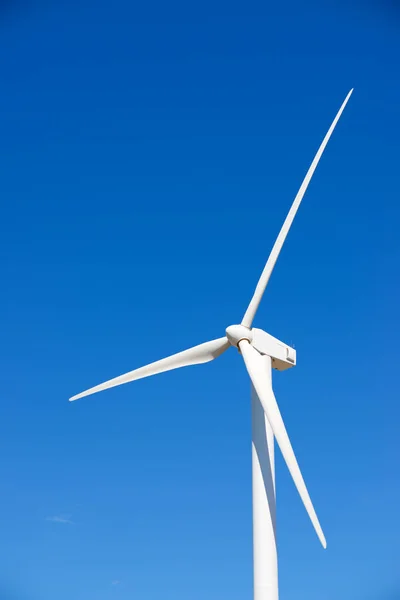 Turbina Eólica Para Producción Energía Eléctrica Provincia Zaragoza Aragón España —  Fotos de Stock