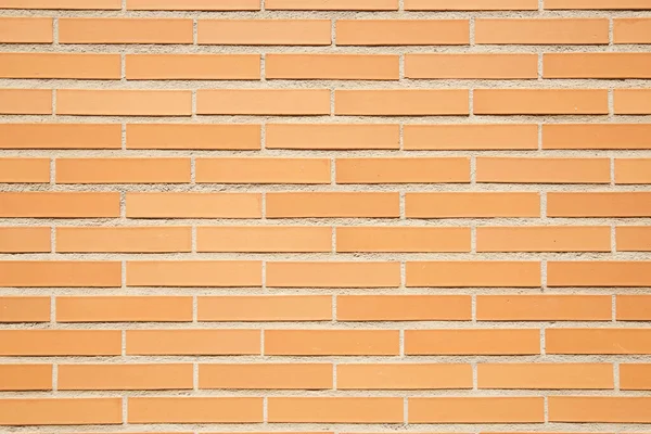 Vista Frontal Muro Ladrillo España — Foto de Stock