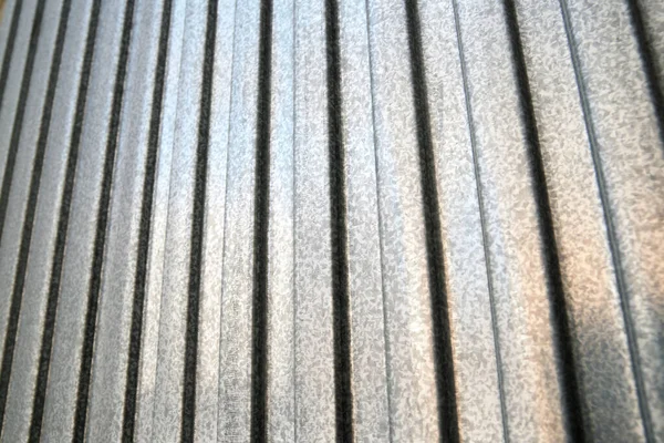 近代的なファサードの金属面で作成された背景 — ストック写真