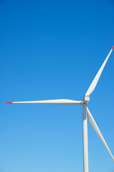 Turbina Eólica Para Producción Energía Eléctrica Provincia Zaragoza Aragón España —  Fotos de Stock