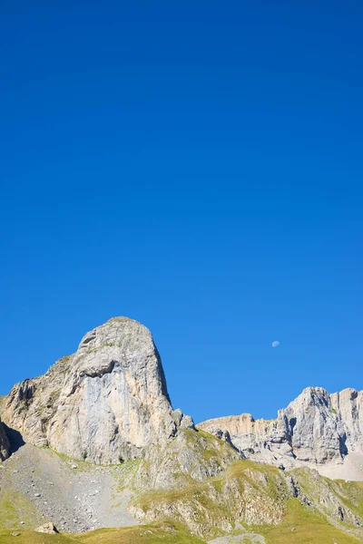 Peaks Pyrenees Hecho Valley Huesca Province Aragon Spain — Stock Photo, Image